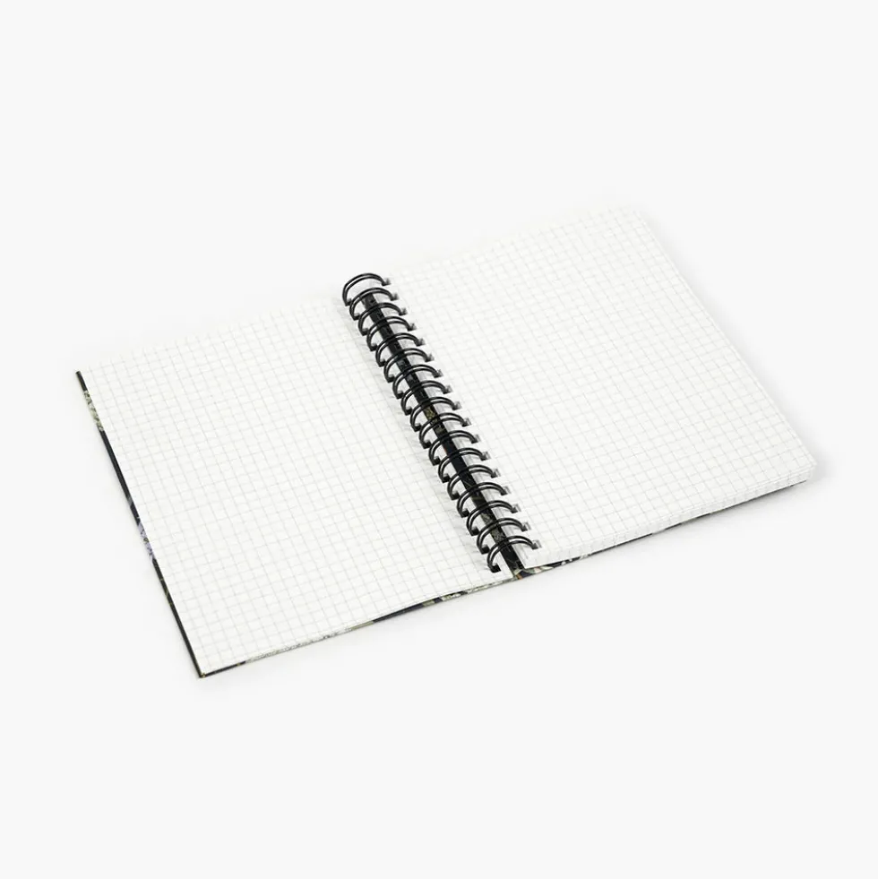 Libreta Wyro A6 Tapa Blanda Hojas Cuadrícula - Botanic Wild