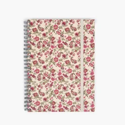 Libreta Wyro A5 Tapa Blanda Hojas Cuadrícula - Floral Roses