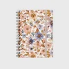 Libreta Wyro A5 Tapa Blanda Hojas Cuadrícula - Pressed Flowers Light