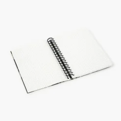 Libreta Wyro A6 Tapa Blanda Hojas Cuadrícula - Pressed Flowers Dark