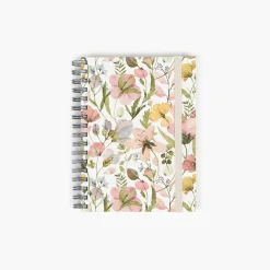 Libreta Wyro A6 Tapa Blanda Hojas Cuadrícula - Spring Flowers