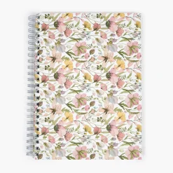 Libreta Wyro A4 Tapa Dura Hojas Lisas - Spring Flowers
