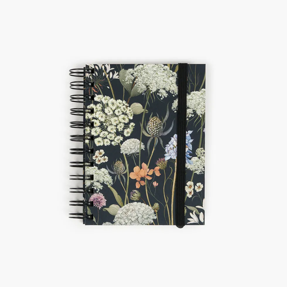 Libreta Wyro A6 Tapa Dura Hojas Lisas Wild Flowers