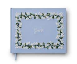 Libro de invitados en tela bordada - Rifle Paper Co