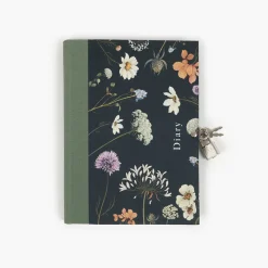Libro diario candado Wild Flowers