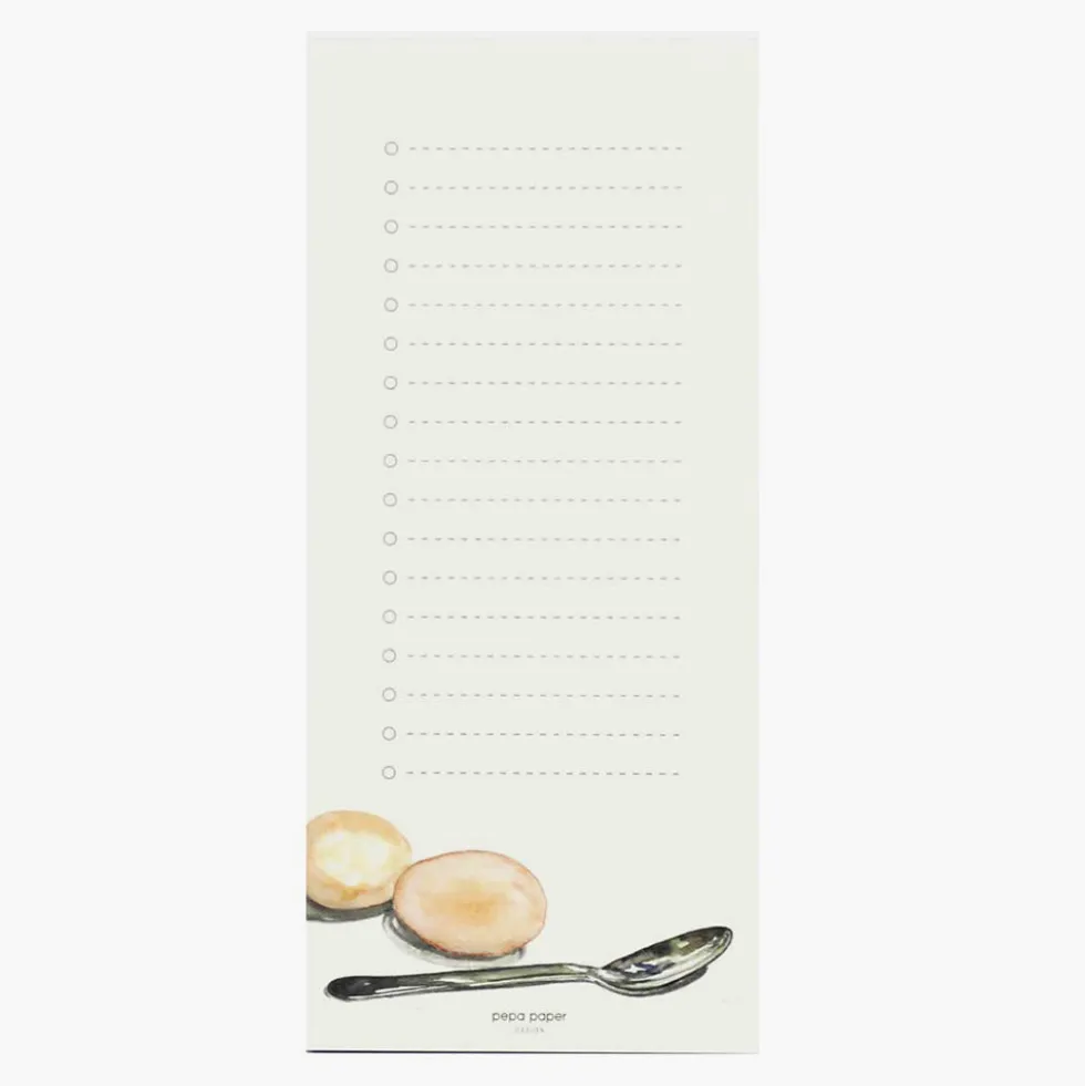 Lista de la compra - Recetario Acuarela