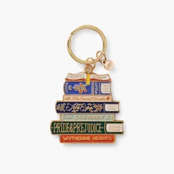 Llavero libros Book Club - Rifle Paper Co.