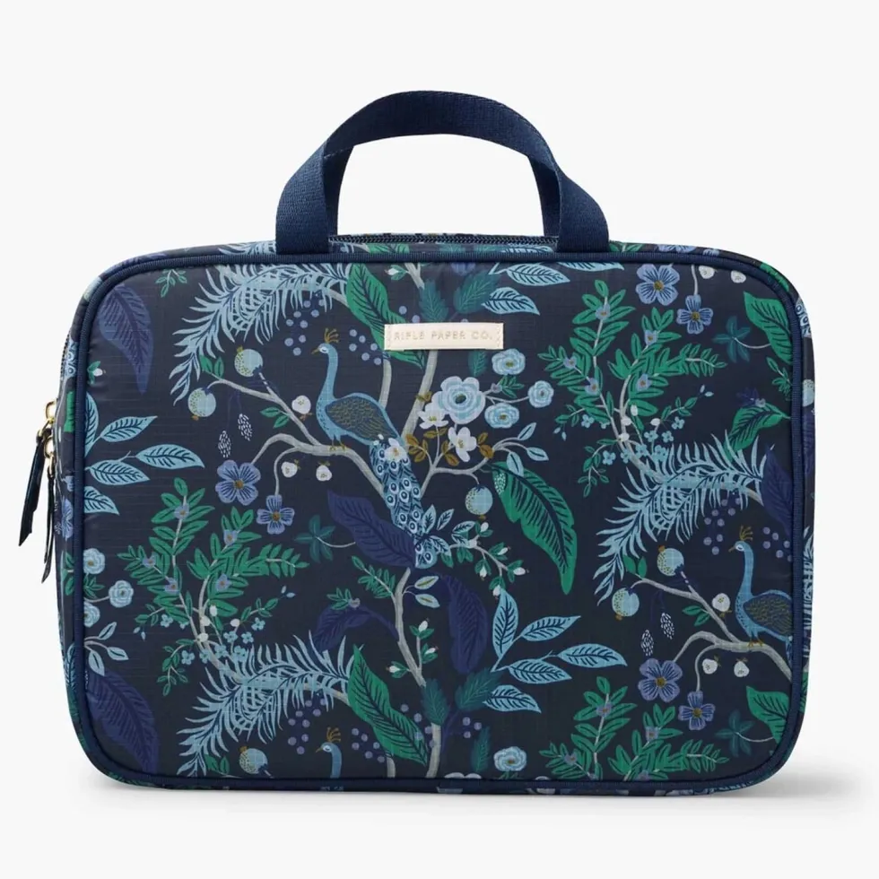 Maletín de Viaje para cosméticos Peacock- Rifle Paper Co