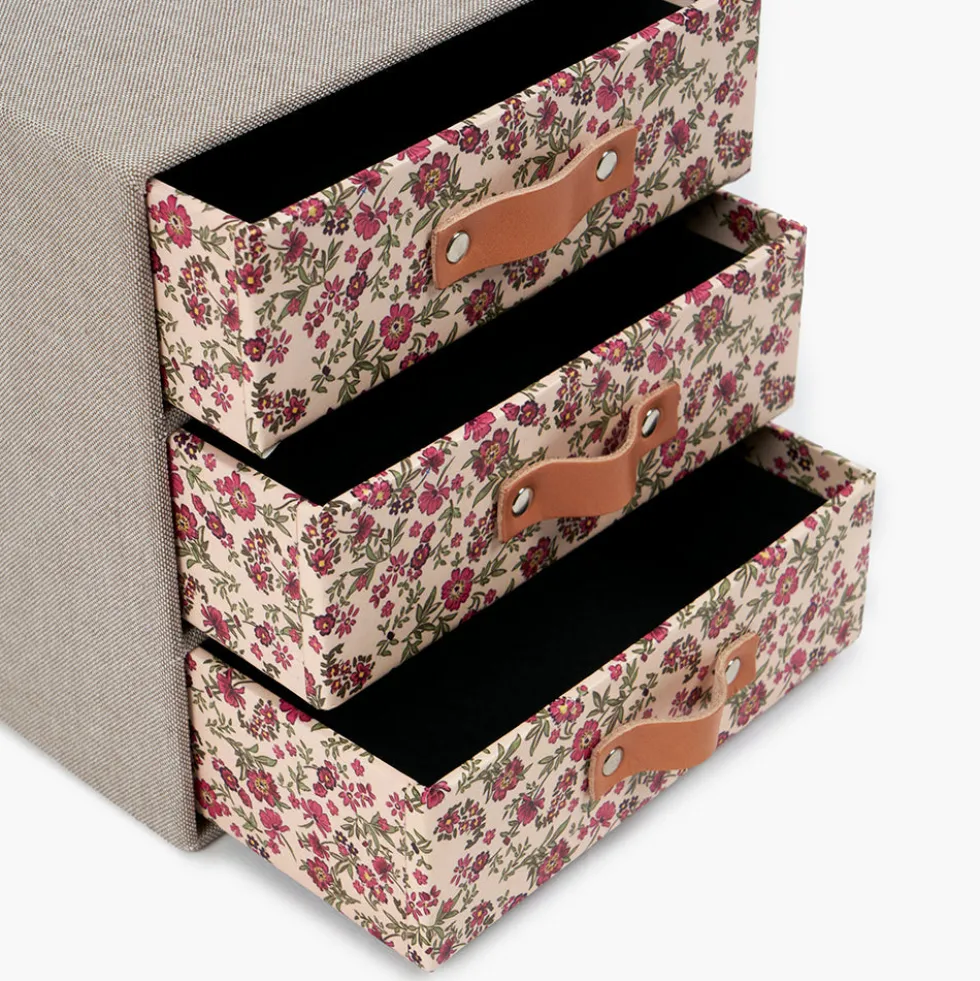 Módulo 3 cajones Floral Roses
