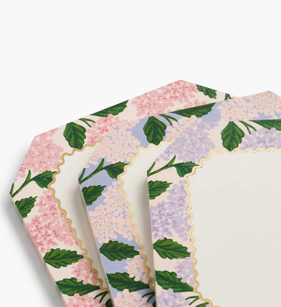 Mini blocs de notas Pink Hydrangea - Rifle Paper co.