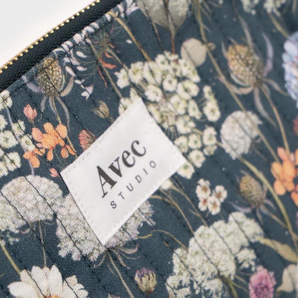 Neceser grande estampado Wild Flowers