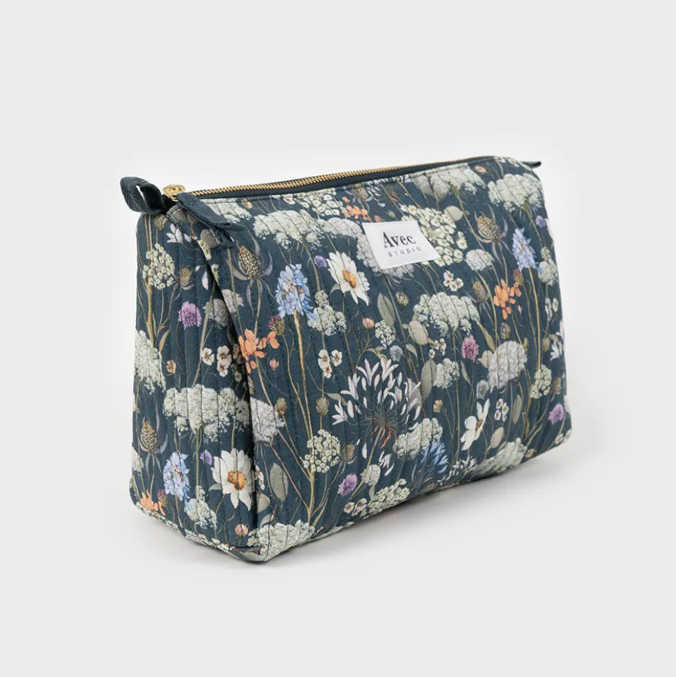 Neceser grande estampado Wild Flowers