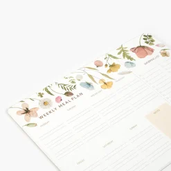 Pack Cocina "Spring Flowers" I Planificador Menús + Carpesano Recetas + Recambio Interior