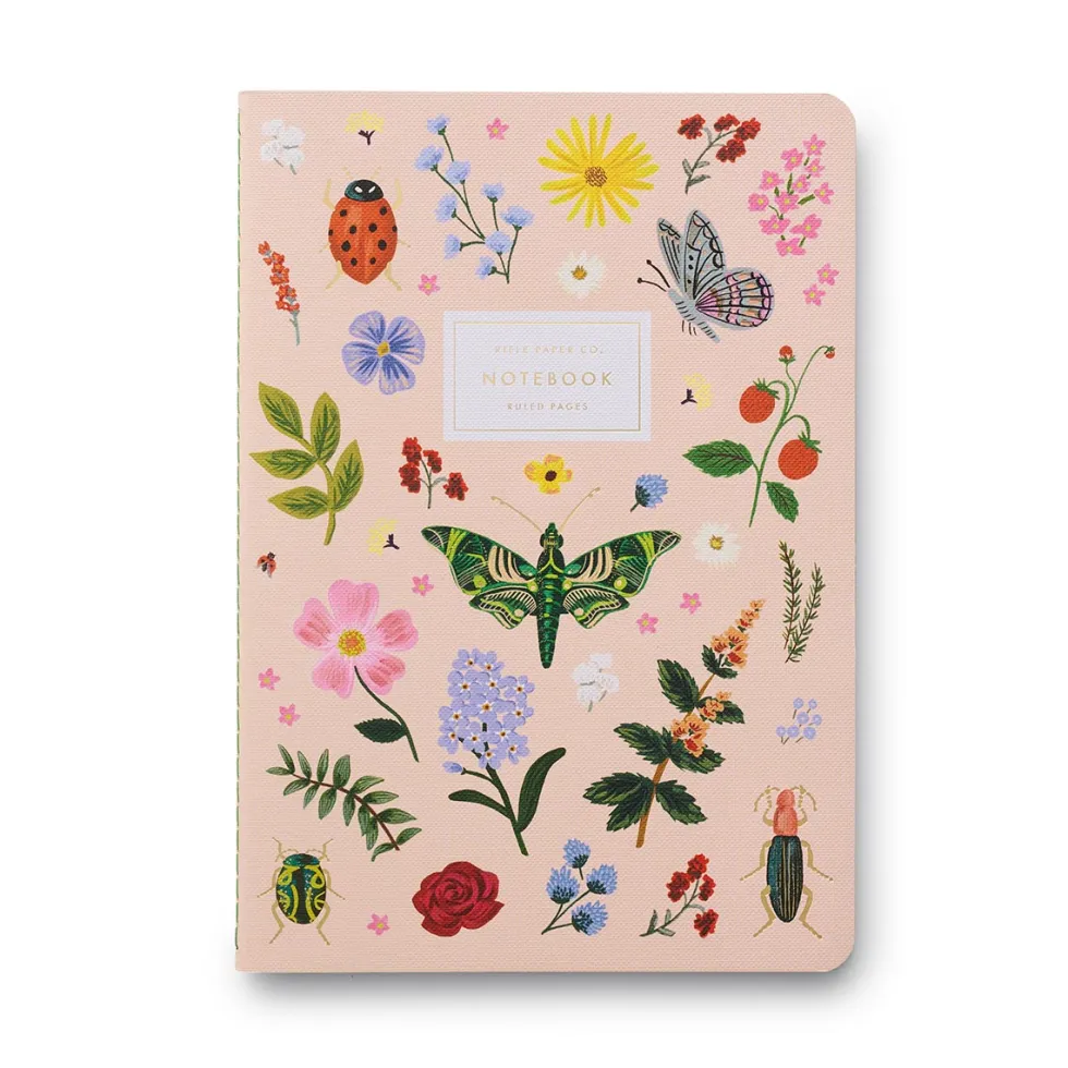 Pack 3 libretas cosidas Curio - Rifle Paper