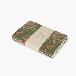 Pack 3 libretas cosidas Flores A5 - Pepa Paper