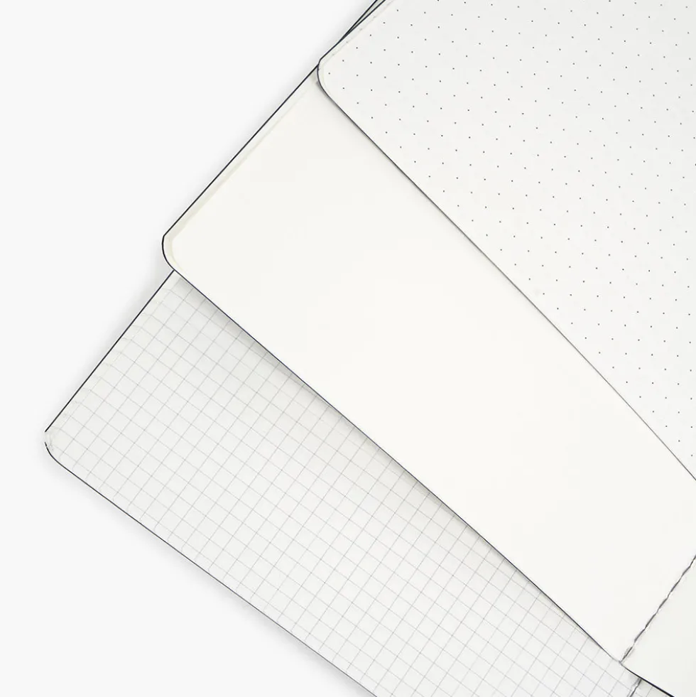 Pack 3 libretas cosidas Frambuesas A5 - Pepa Paper