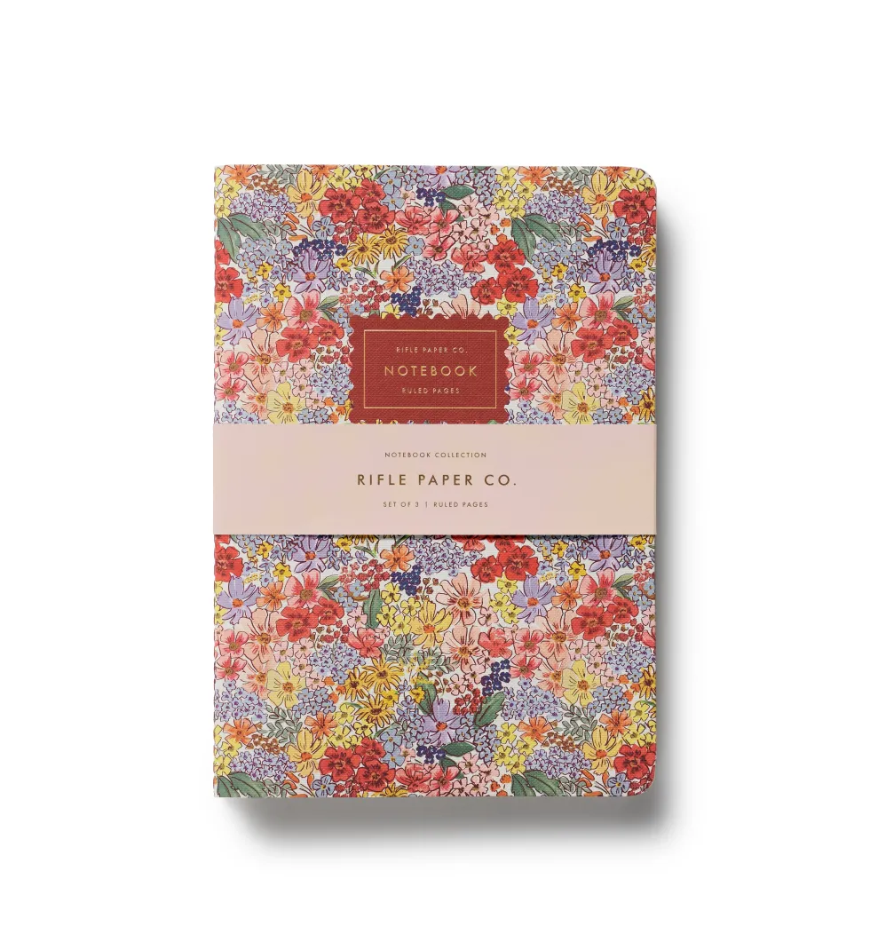 Pack 3 libretas cosidas Mimi - Rifle Paper co.