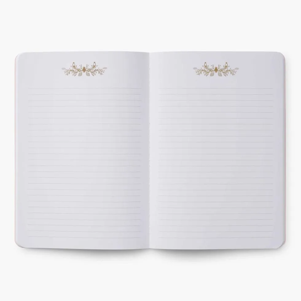 Pack 3 libretas cosidas Roses - Rifle Paper
