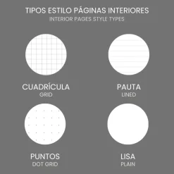 Pack 4 libretas Orgánicas · Otoño