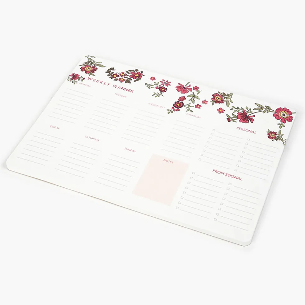 Pack Organización I Libreta + Planificador Semanal + Bloc Notas + Bolígrafo + Portabolígrafos