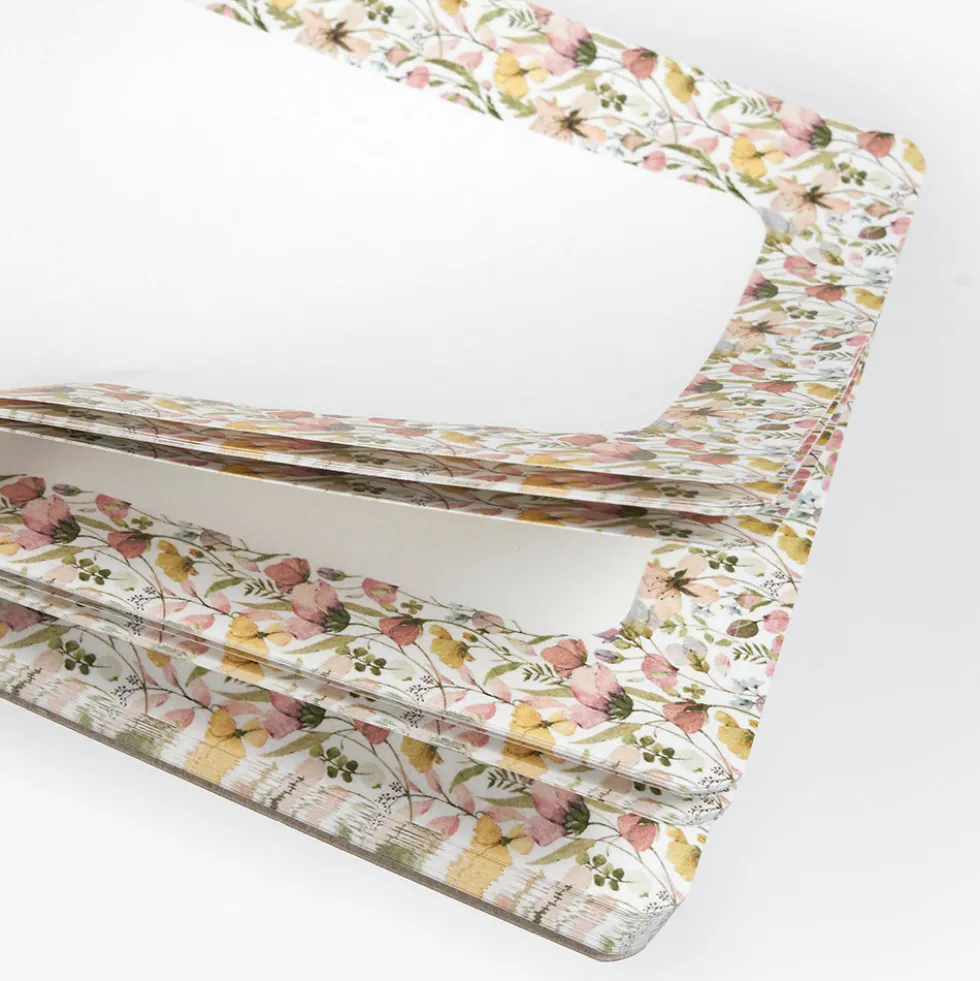 Pack "Spring Flowers" I Libreta + Planificador + Bloc Notas + Bolígrafo + Portabolígrafos