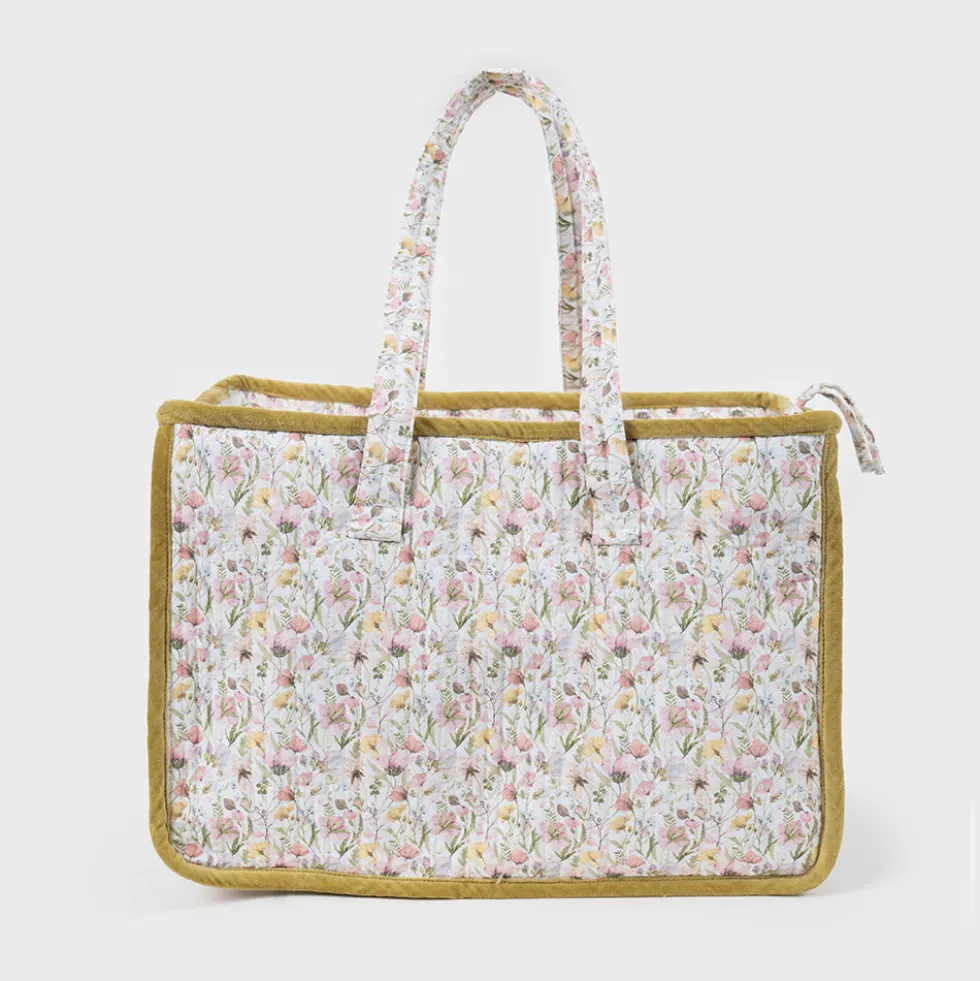 Pack Viaje "Spring Flowers" | Bolsa Viaje + Agenda A6 + Libreta A5 + Bolígrafo