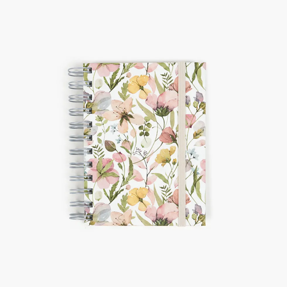 Pack Viaje "Spring Flowers" | Bolsa Viaje + Agenda A6 + Libreta A5 + Bolígrafo