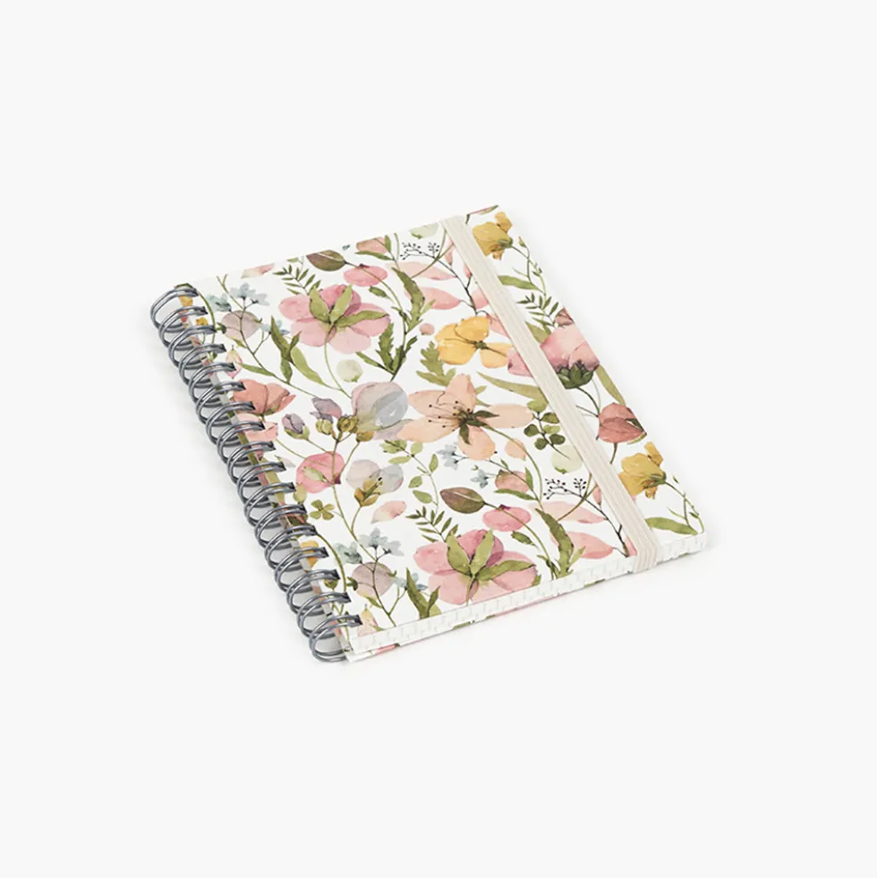Pack Viaje "Spring Flowers" | Bolsa Viaje + Funda Portátil + Libreta A6