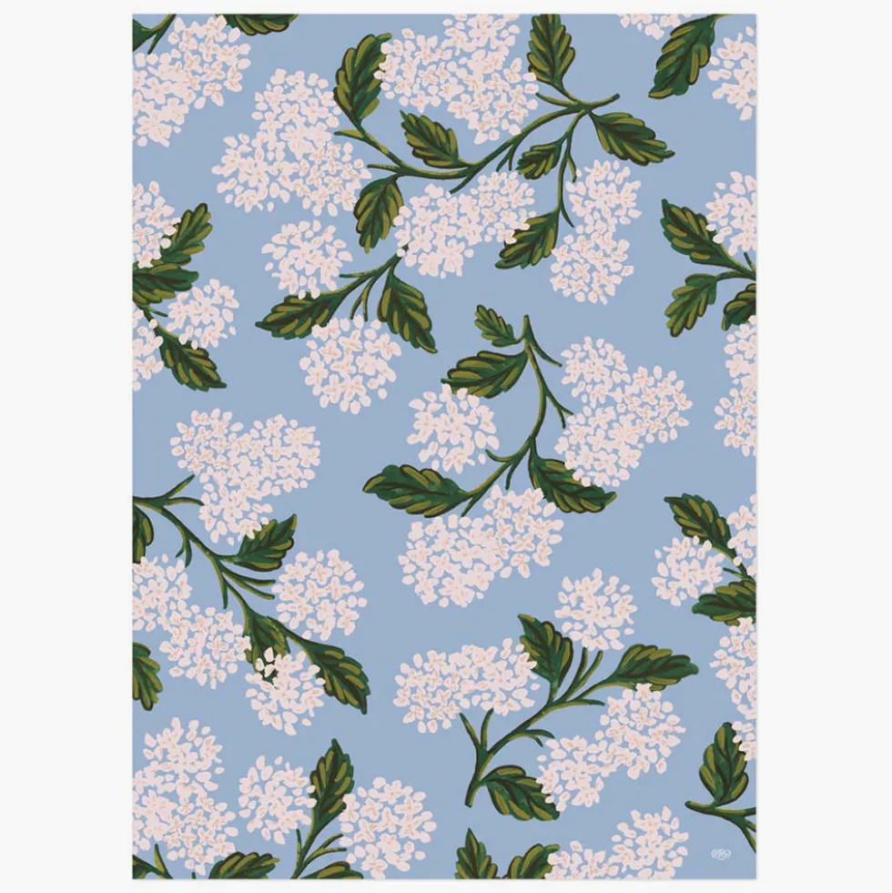 Papel de regalo Hydrangea - Rifle Paper Co.