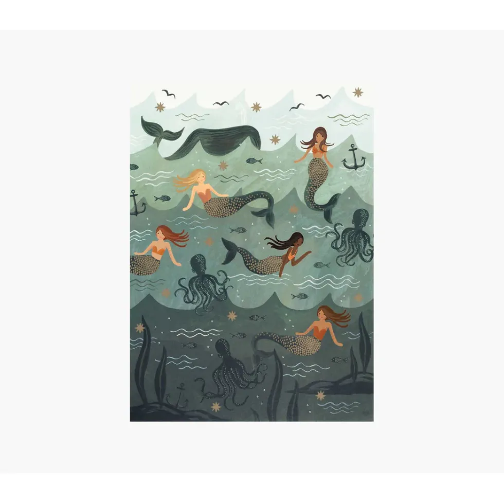 Papel de regalo Mermaid - Rifle Paper Co