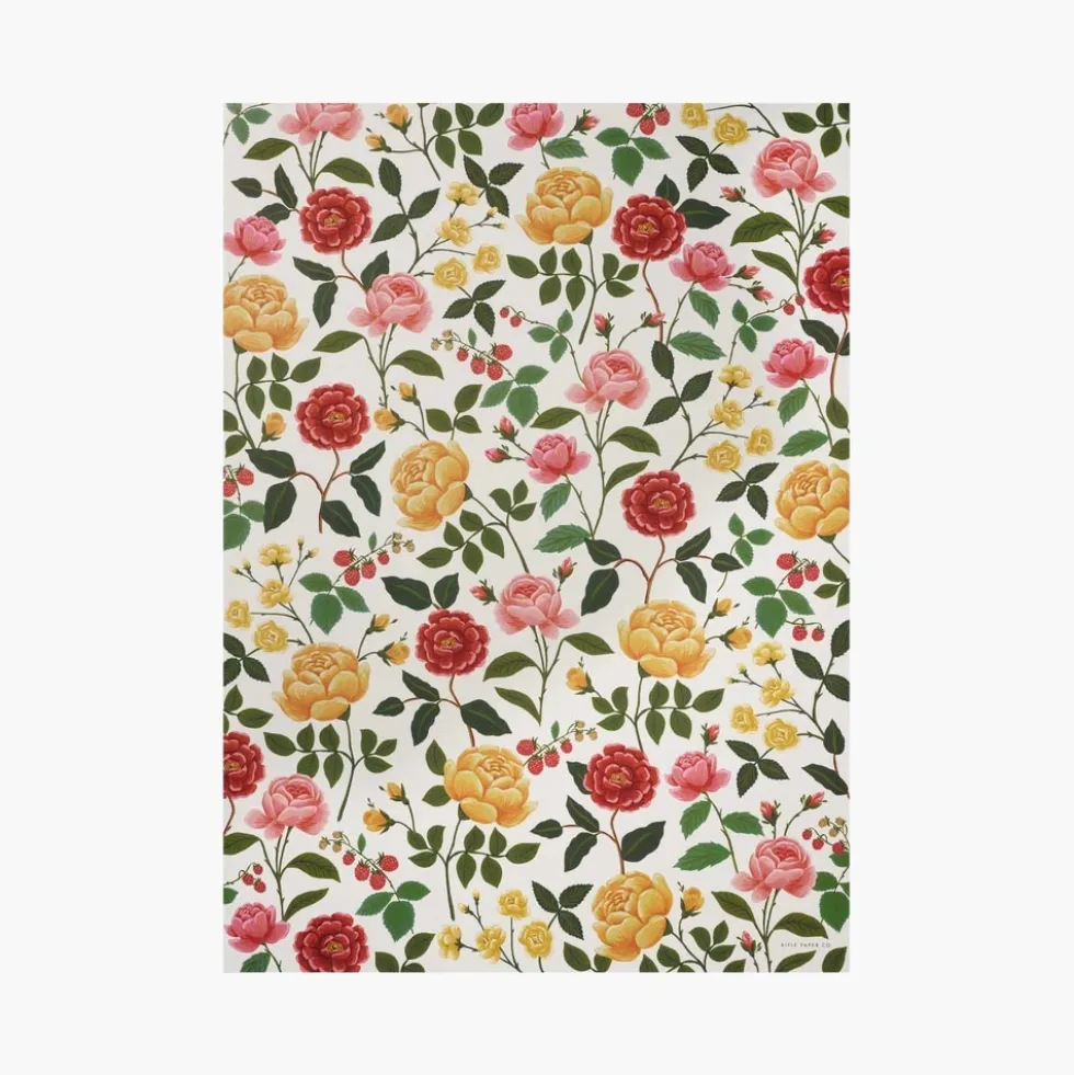Papel de Regalo Roses - Rifle Paper