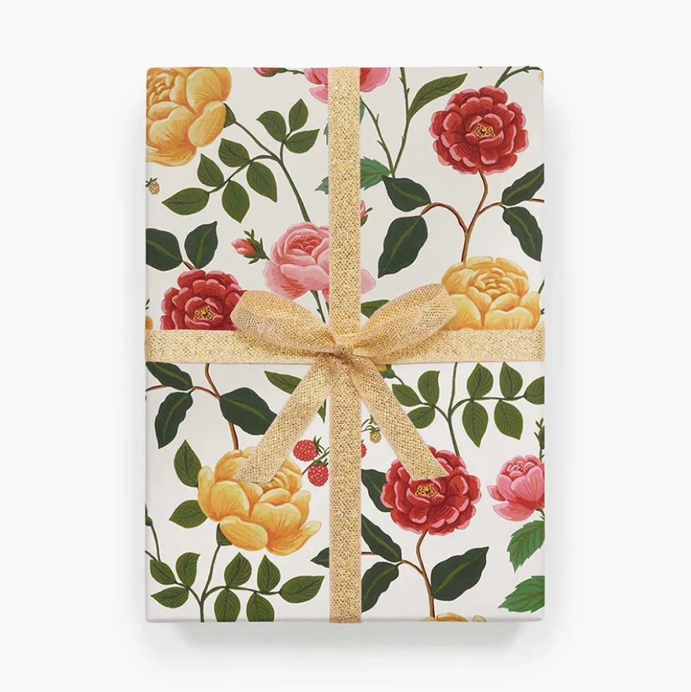 Papel de Regalo Roses - Rifle Paper