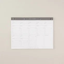 Planificador de Estudio · Bloc de notas A4