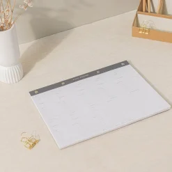 Planificador de Estudio · Bloc de notas A4