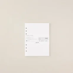 Planificador de Viajes · Recambio agenda anillas