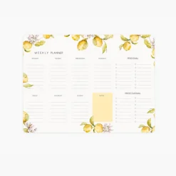 Planificador semanal Lemon Blossom