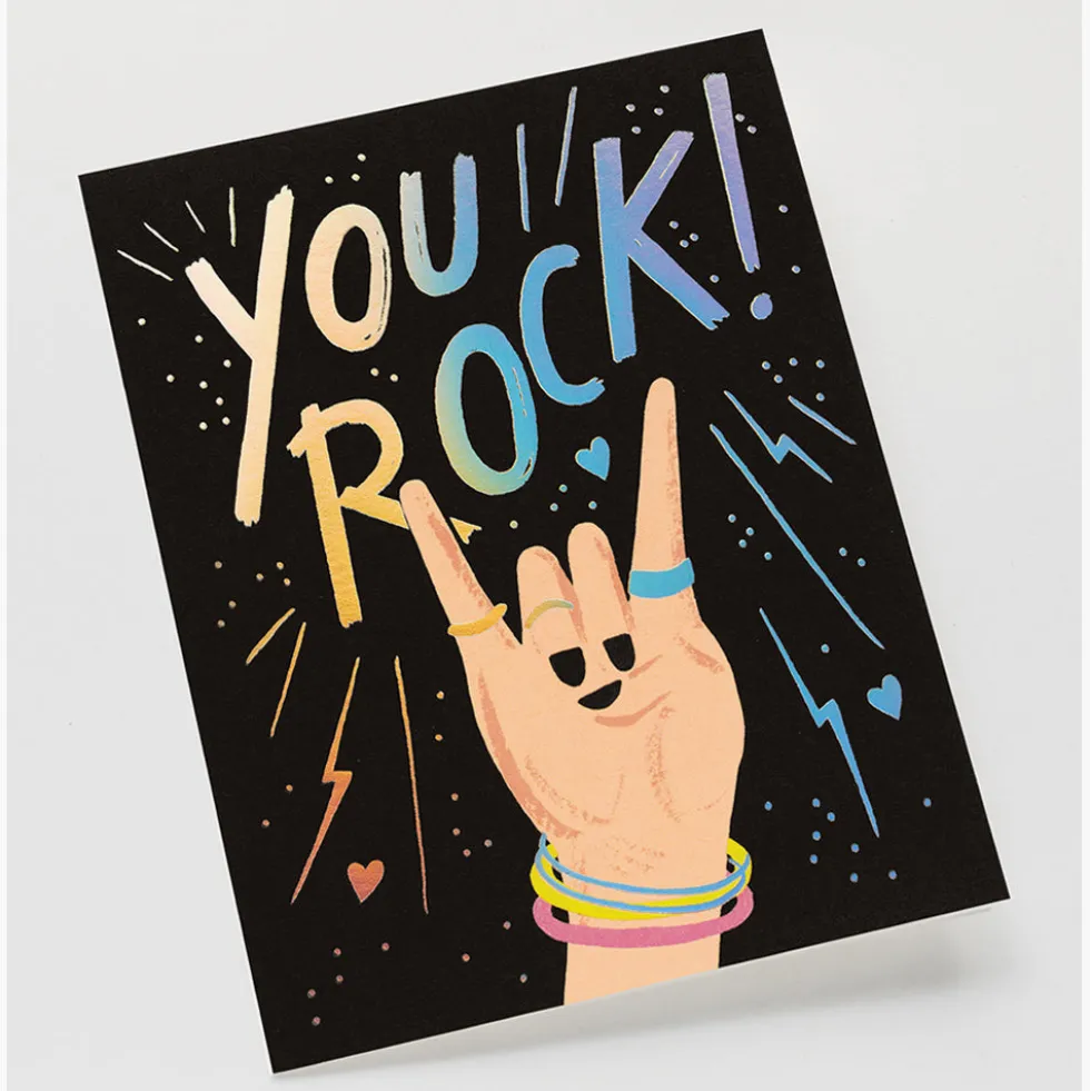 Postal Amistad You Rock Card - Rifle Paper
