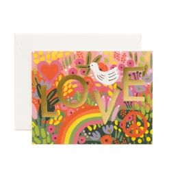 Postal Amor All You Need is Love Card - Rifle Paper