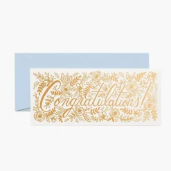 Postal Felicitación Champagne Congrats Grad! No. 10 - Rifle Paper