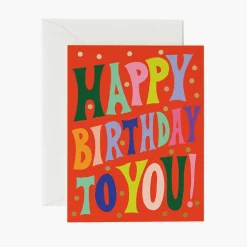 Postal Felicitación Cumplaños Marguerite Birthday - Rifle Paper