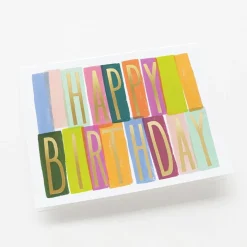 Postal felicitación cumpleaños Mérida Birthday - Rifle Paper Co
