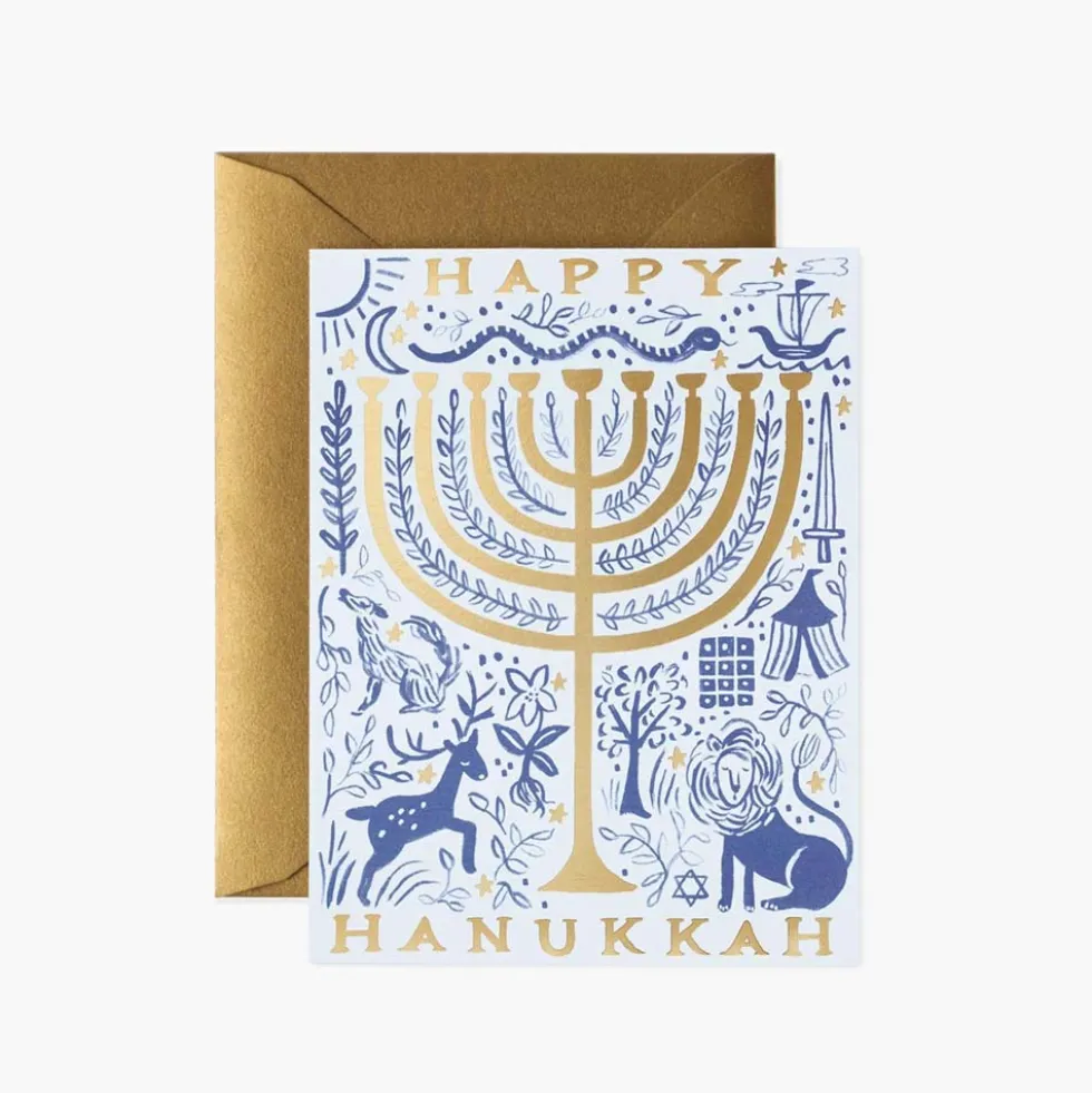 Postal Twelve Tribes Menorah
