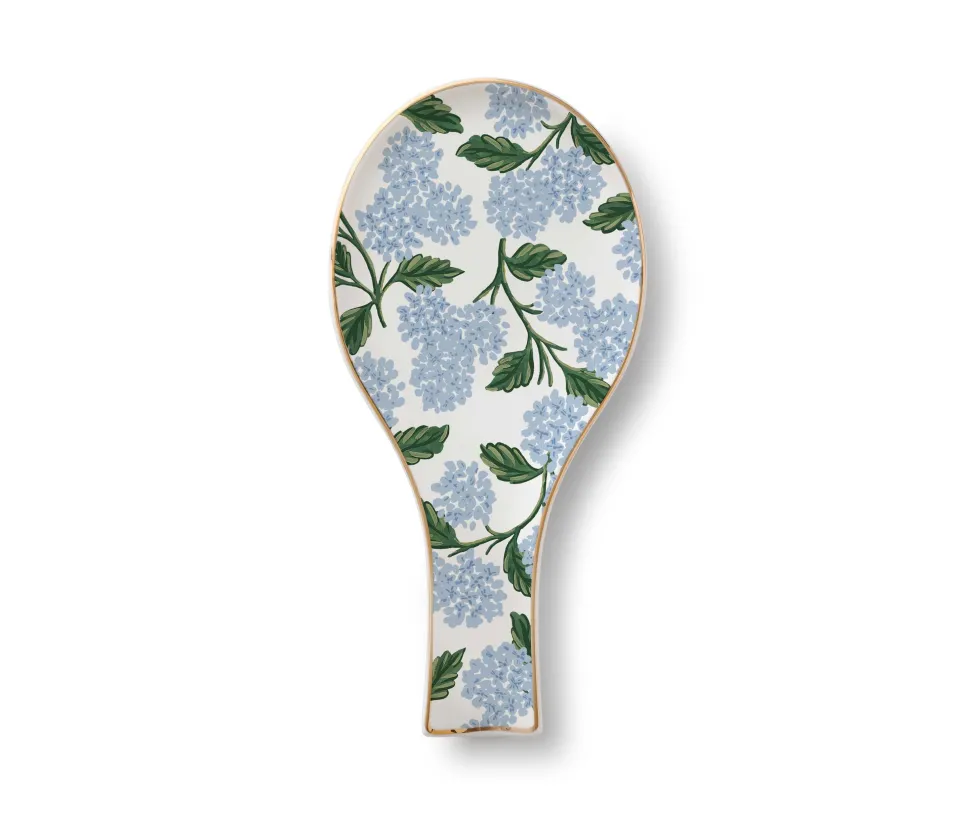 Reposacucharas de porcelana Hydrangea - Rifle Paper Co