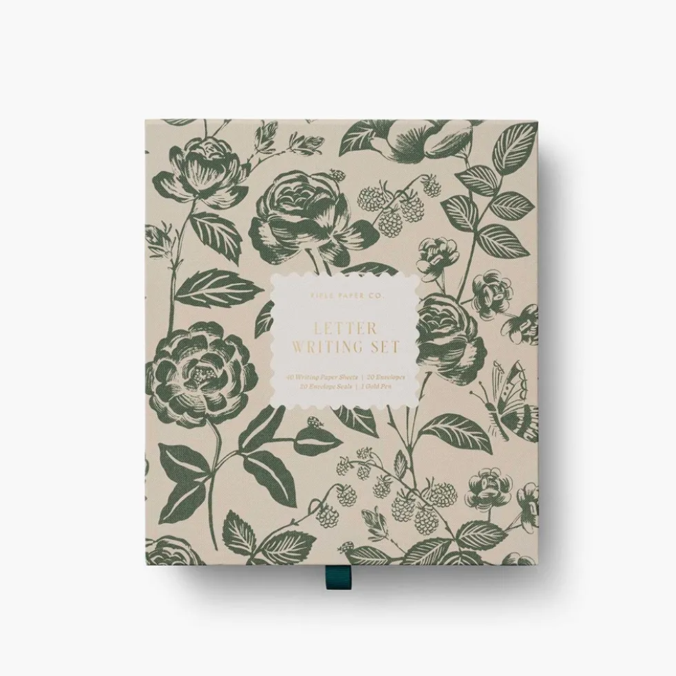 Set de escritura de cartas English Rose - Rifle Paper co.