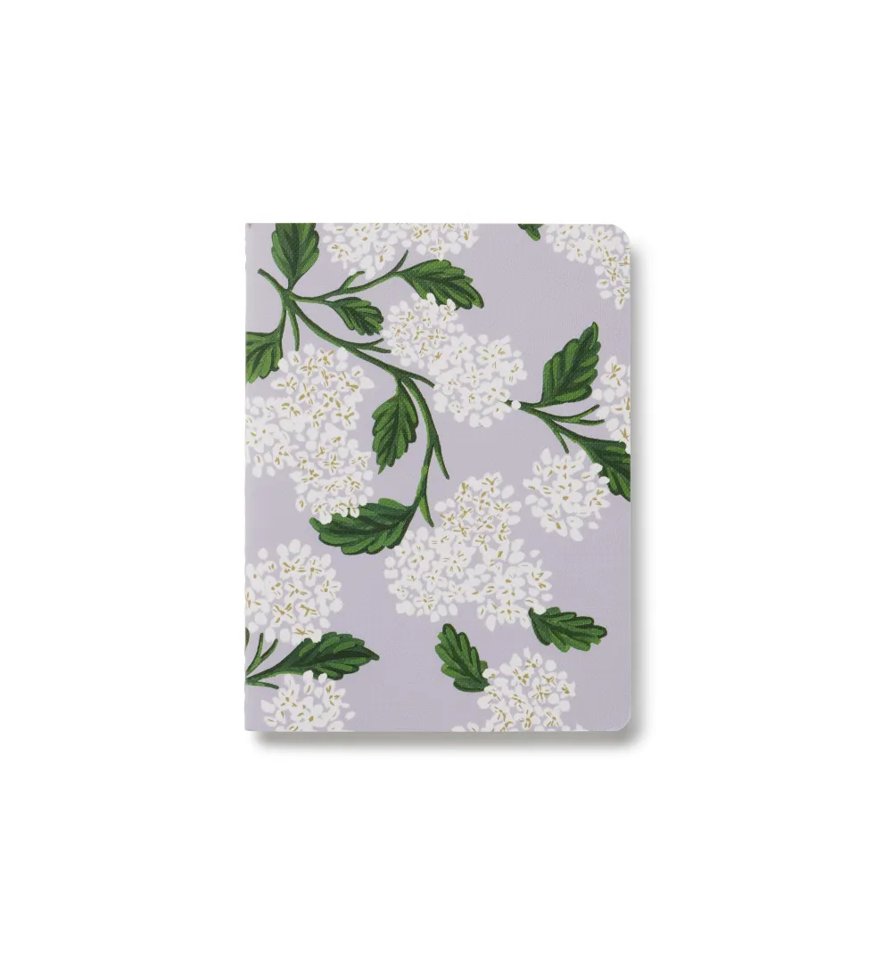 Set de 8 libretas de bolsillo Pink Hydrangea - Rifle Paper