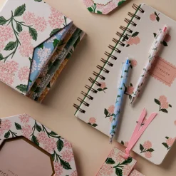 Set de 8 libretas de bolsillo Pink Hydrangea - Rifle Paper
