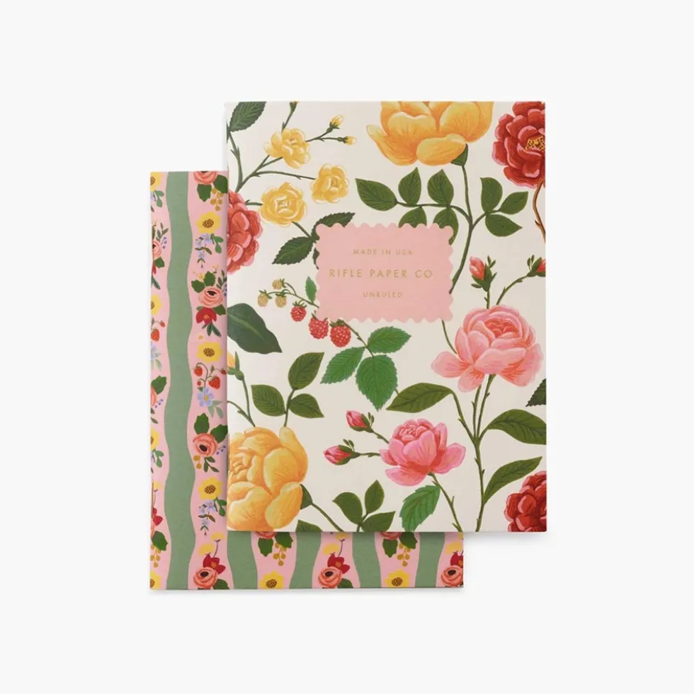 Set de 2 libretas de bolsillo Roses - Rifle Paper
