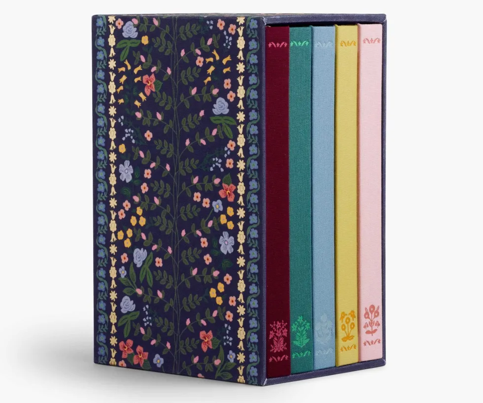 Set 5 diarios personales Wildwood - Rifle Paper Co