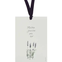 Tag A5 Lavanda Aquarel·la "Moltes Gràcies per tot"
