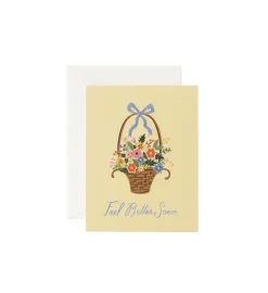 Tarjeta Postal Aliento - Feel Better - Rifle Paper Co
